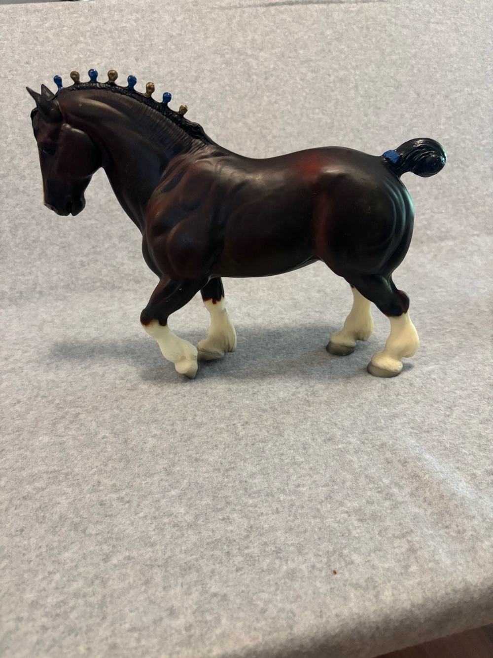 Vintage Retired Breyer Traditional Clydesdale Stallion #738